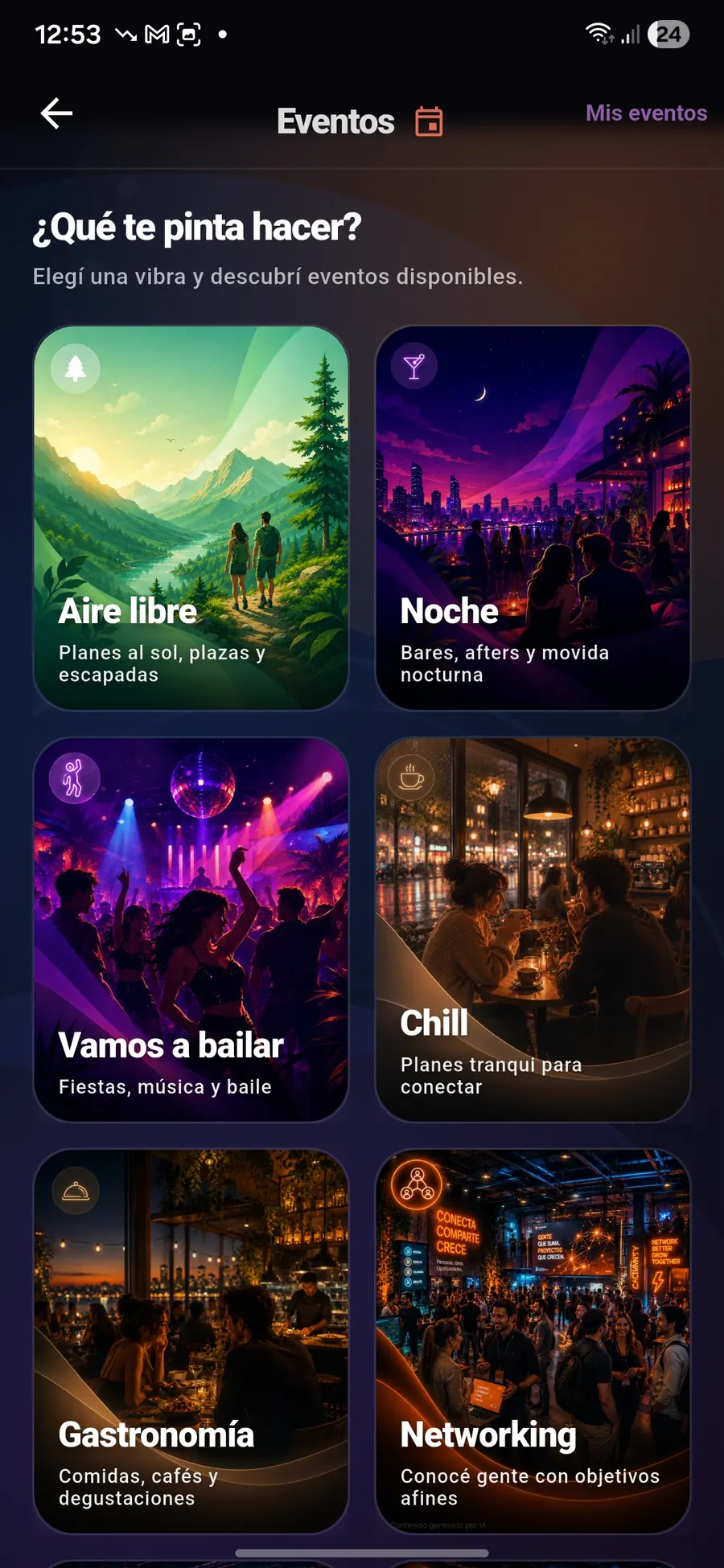 Eventos en Meowly+